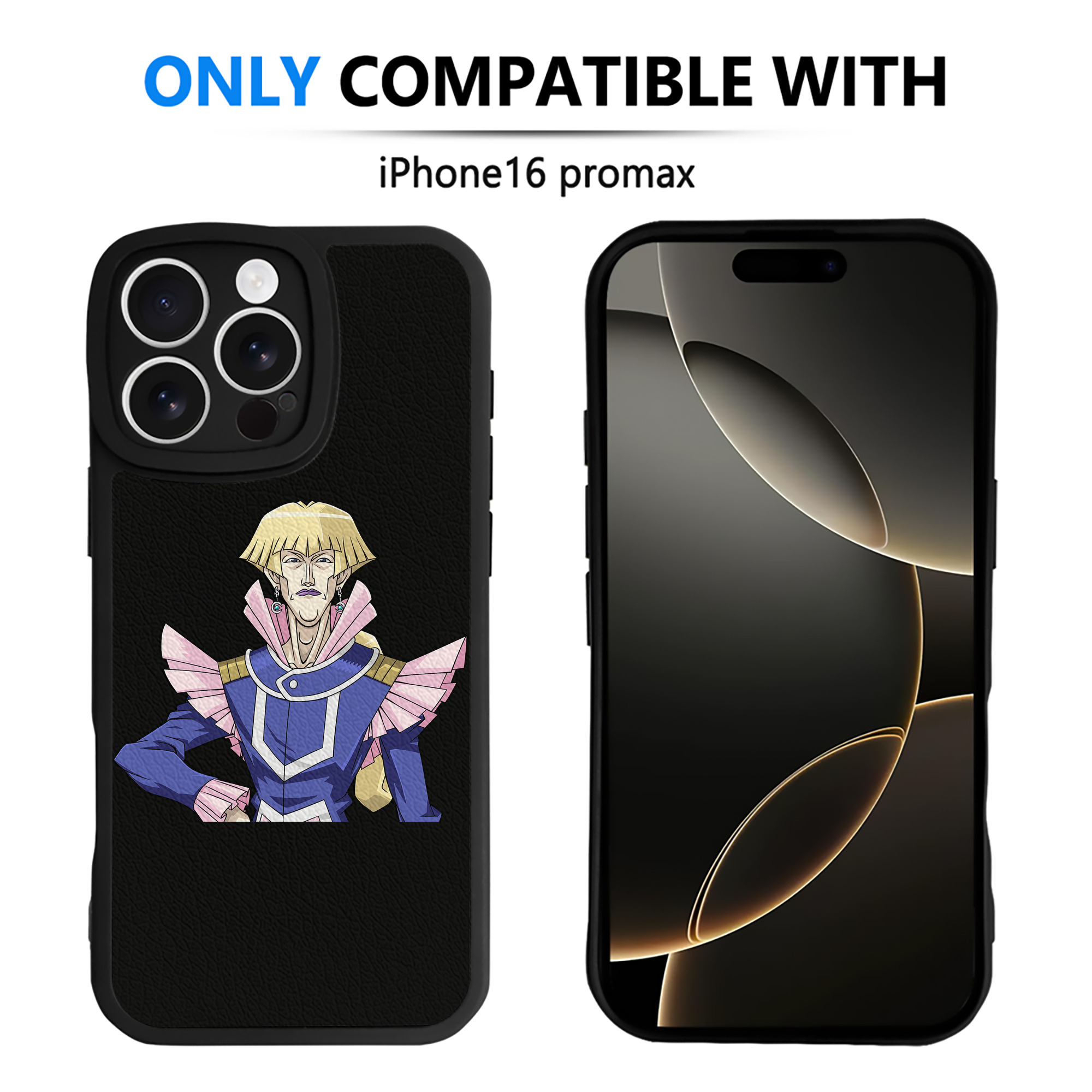 遊☆戯☆王 Yu-Gi-Oh! 【iPhone 16シリーズ対応】シリコンスマホケース（レザー調） 材質：シリコン